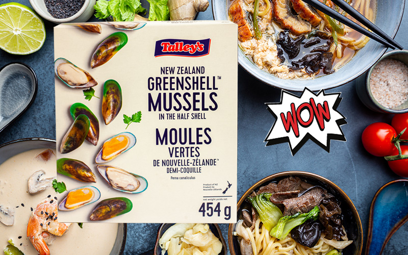 Dégustez ces savoureuses moules vertes congelées de Nouvelle-Zélande en solde :Découvrez le Spécial WOW de cette semaine