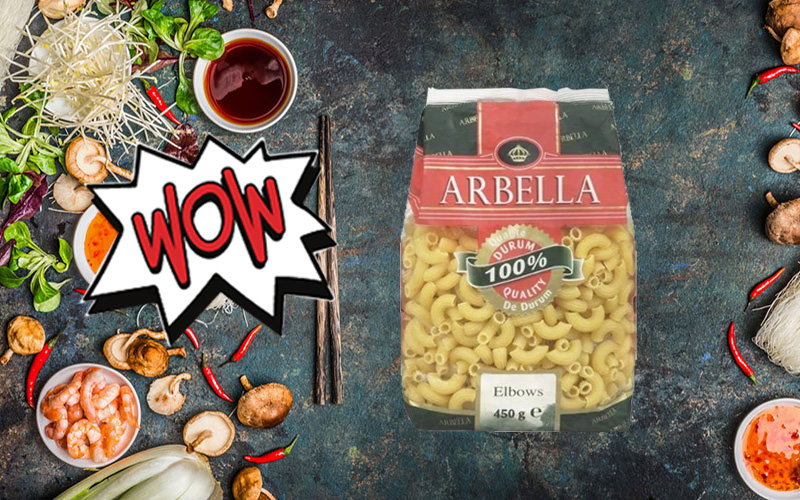 Make all your delicious pasta recipes with Arbella pasta on sale now: Check out this week’s WOW Special