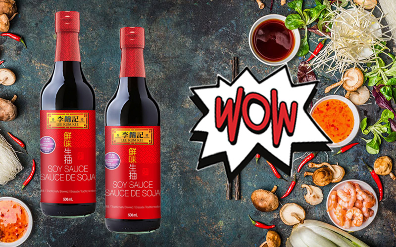 Enhance your recipes with delicious Lee Kum Kee Soya Sauce on sale now: Check out this week’s WOW Special