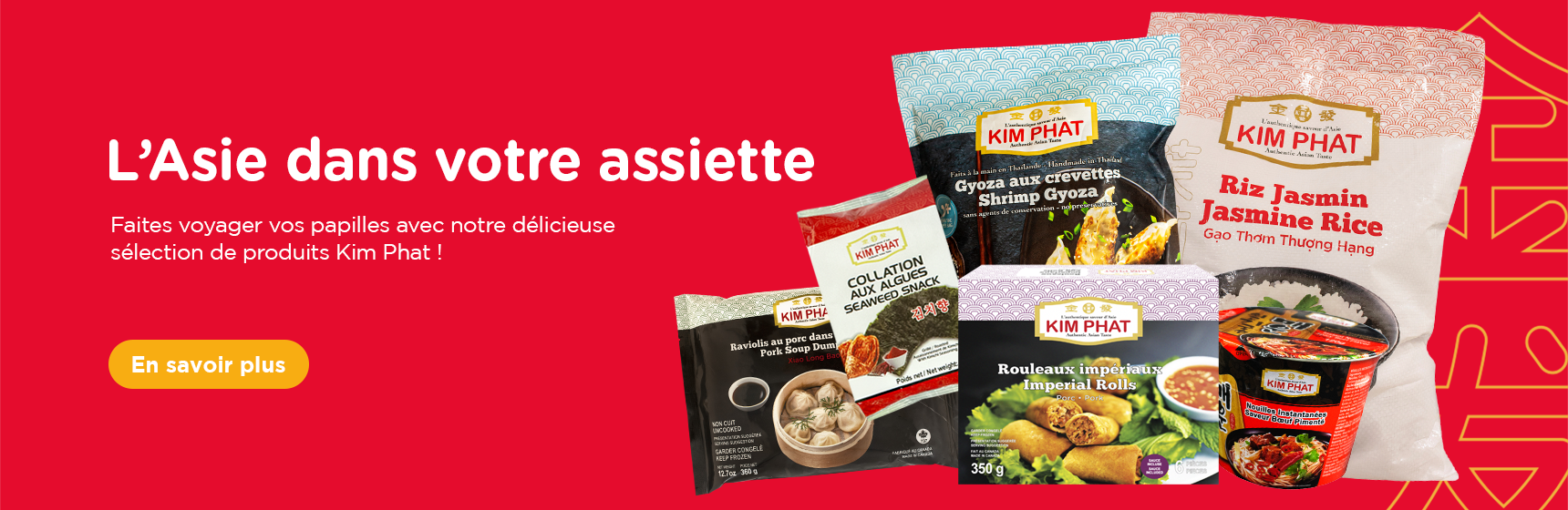 L'Asie dans votre assiette